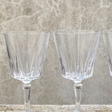 Les verres à pied en cristal d’arques