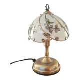 Touch table lamp vintage floral patterns