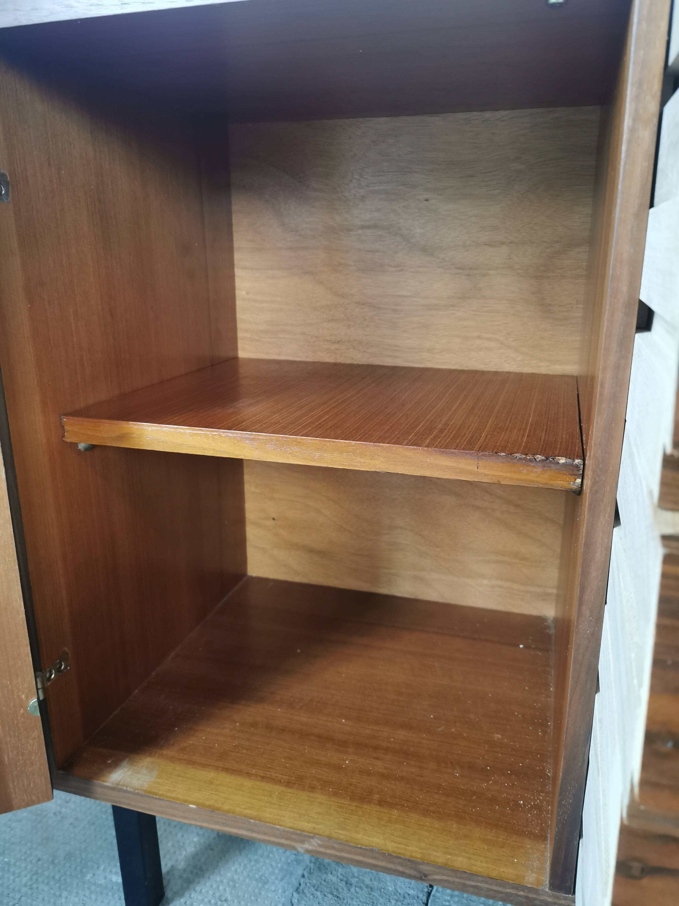 Furniture with drawers and storage, 1960s