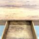 Table en noyer massif - Pieds Fuseaux