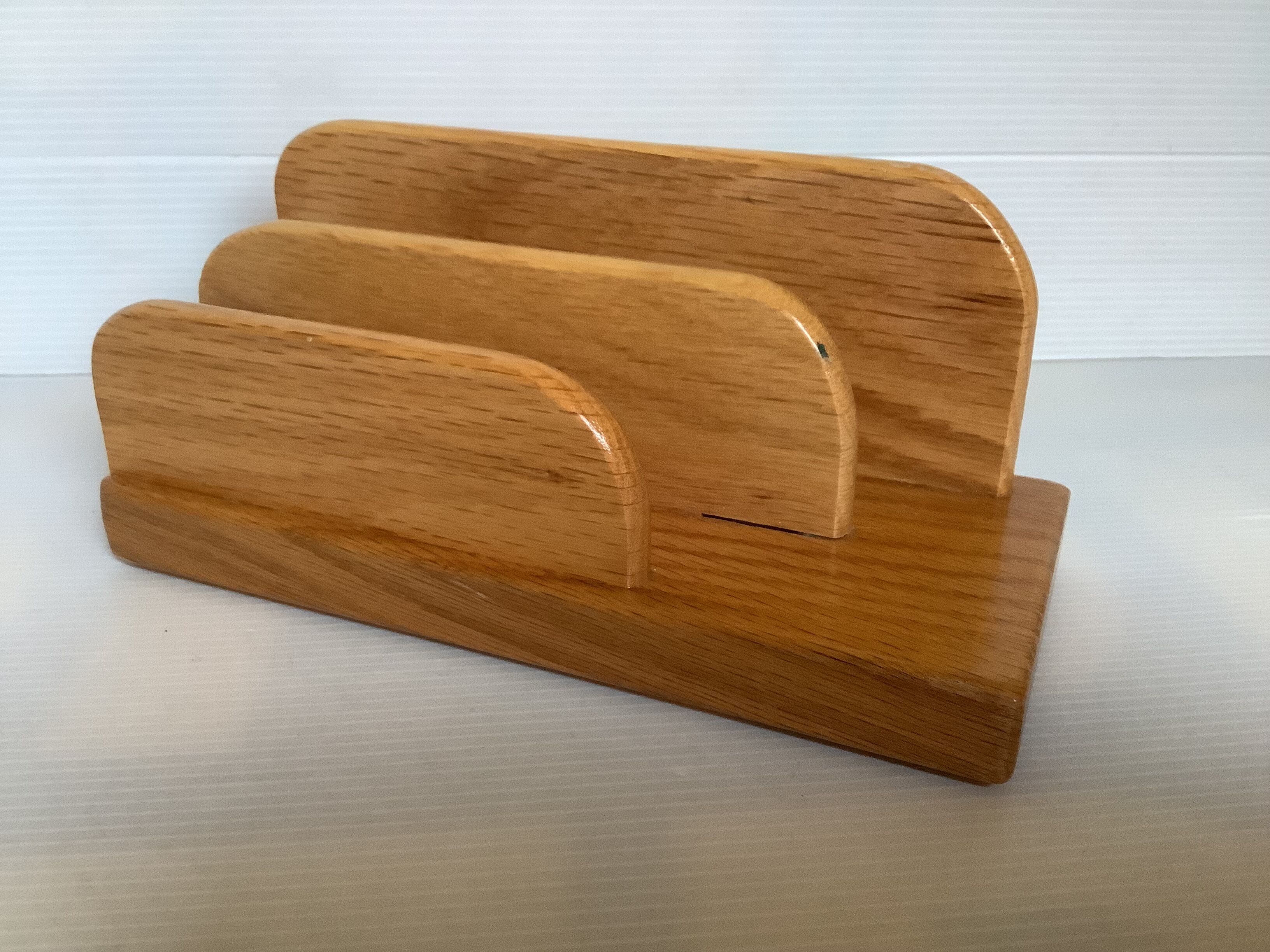 Mail rack rack Scandinavian wood mail