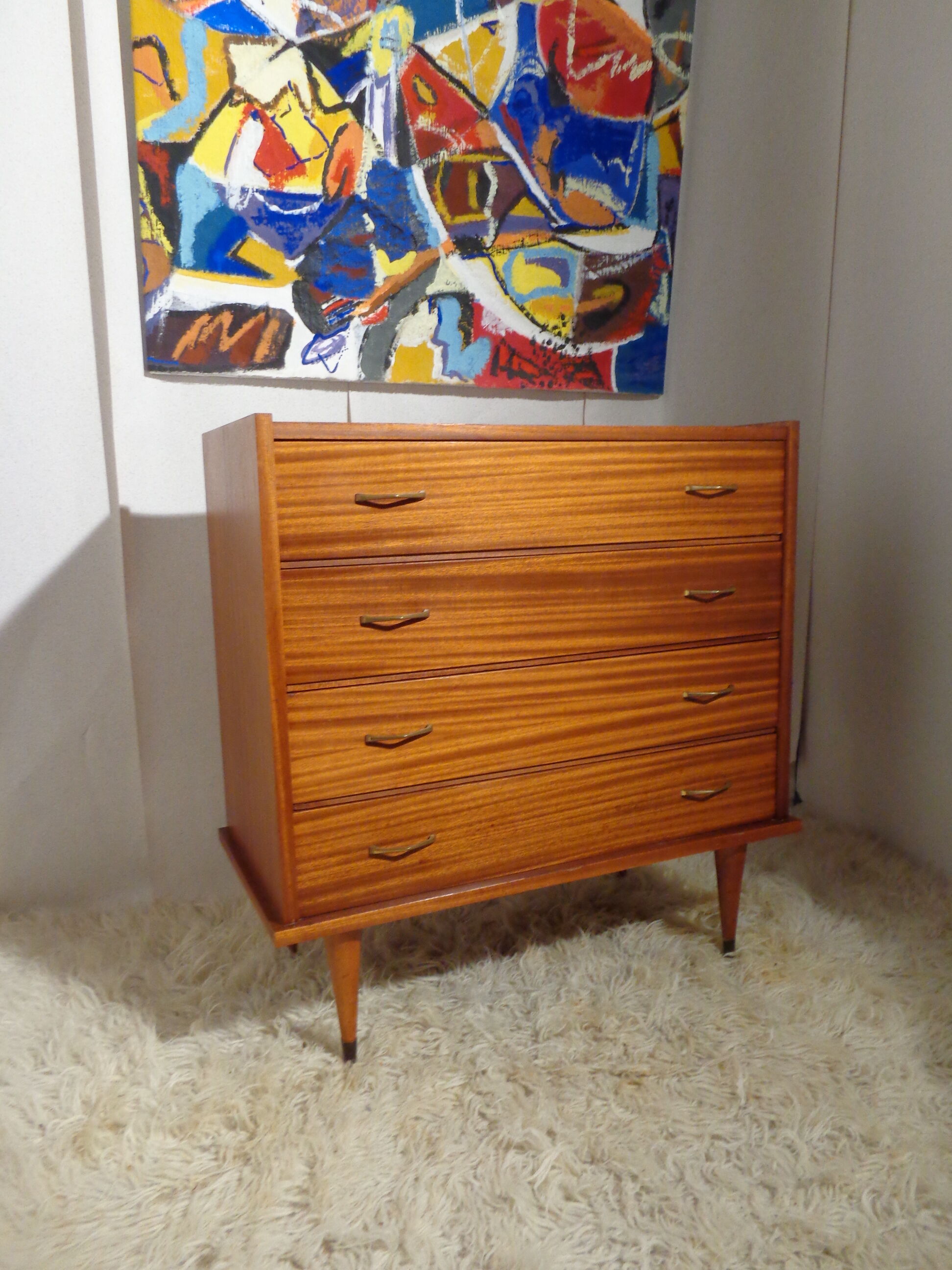 Vintage chest of drawers from the 60s