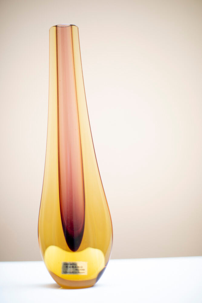 Murano glass vase