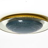 Mid Century Modern metal ceiling or wall lamp by Ernest Igl for Hillebrand