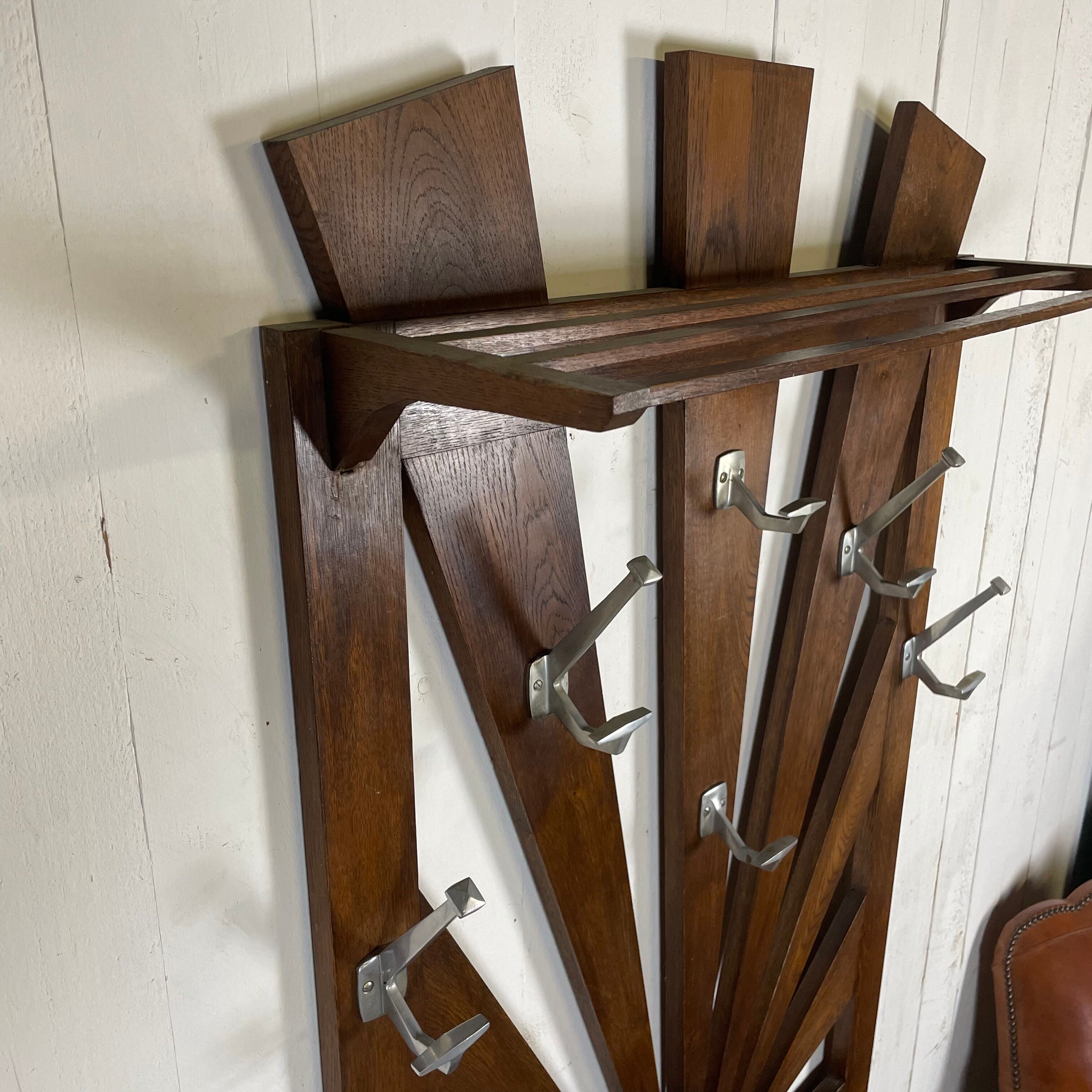 Coat rack art deco cloakroom