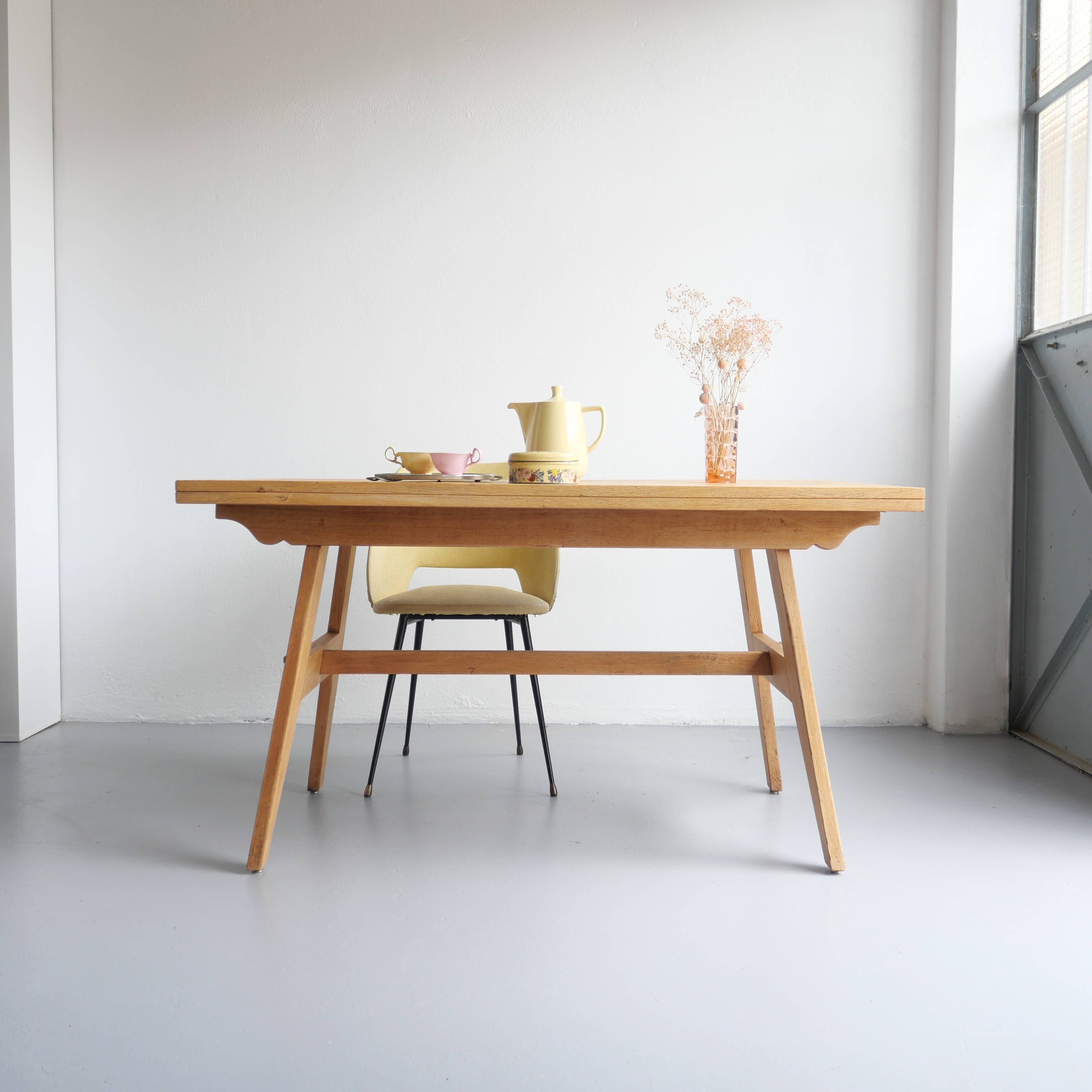 Dining table by René Gabriel 1960