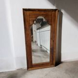 Large wooden mirror