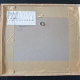 André Duculty (1912-1990) Charcoal and watercolor on paper "Evening mist on the Seine" Signed below