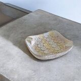 Mid-Century Bitossi Aldo Londi Ceramic Ashtray/ Vide-Poche, Signed, Italy, 960s