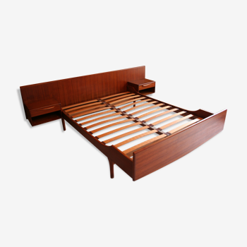 Scandinavian  teak bed 1960