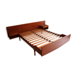 Lit en teck design scandinave 1960