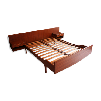 Scandinavian  teak bed 1960