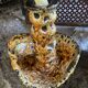 Vintage ceramic candle holder