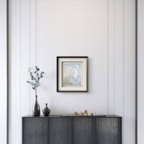 Planche géographique imprimée en 1900 l'Asie, Chine et Japon