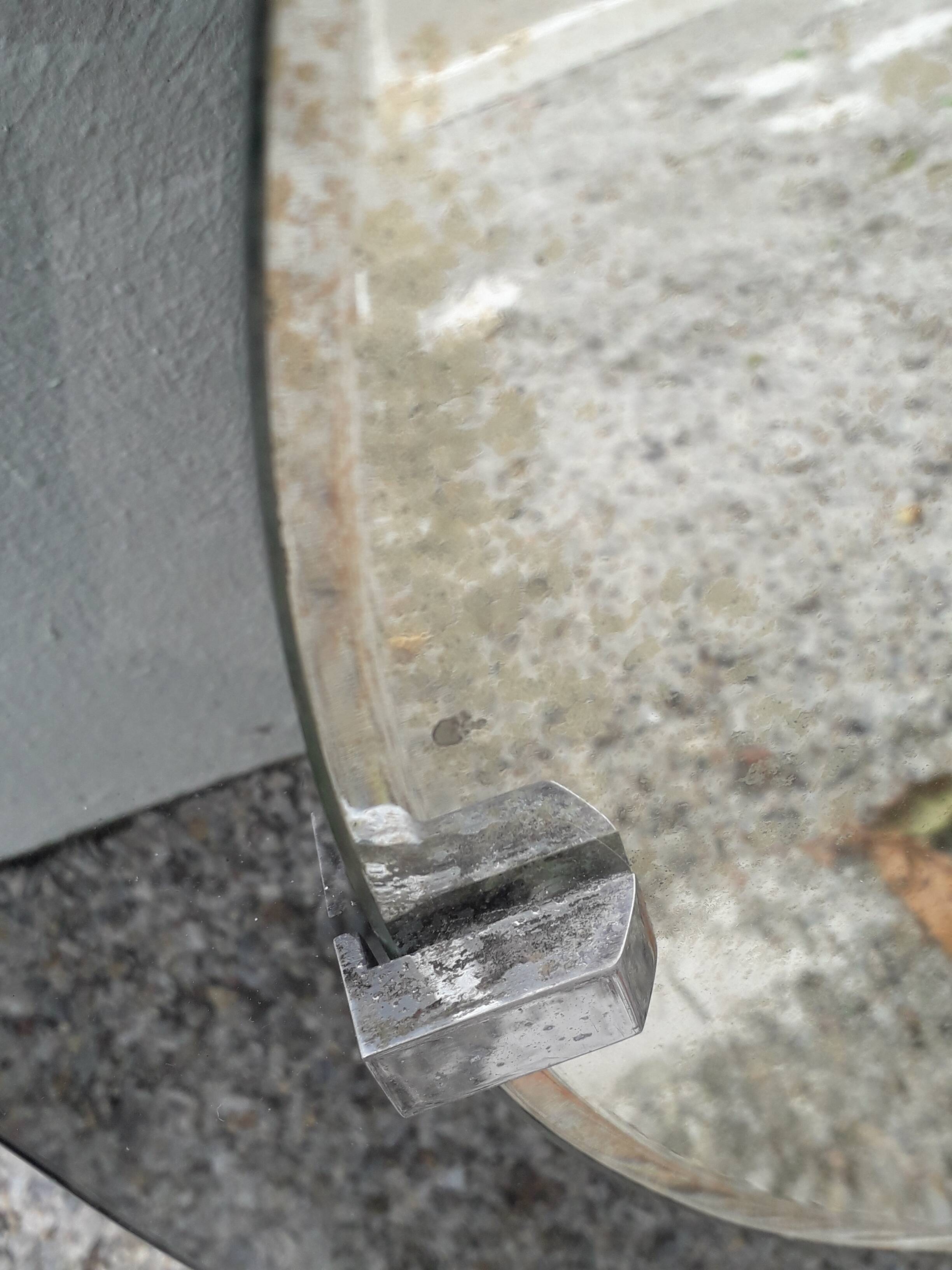 Veca vintage italian design mirror (1970s)