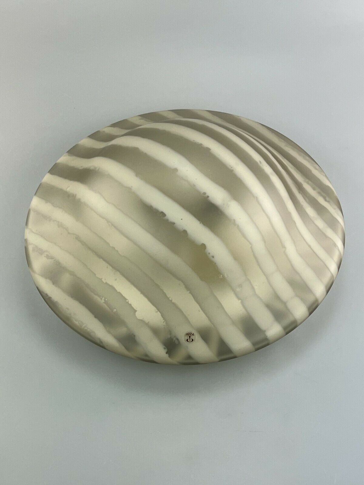 70s Peill & Putzler Plafoniere ceiling lamp glass space design lamp 70s
