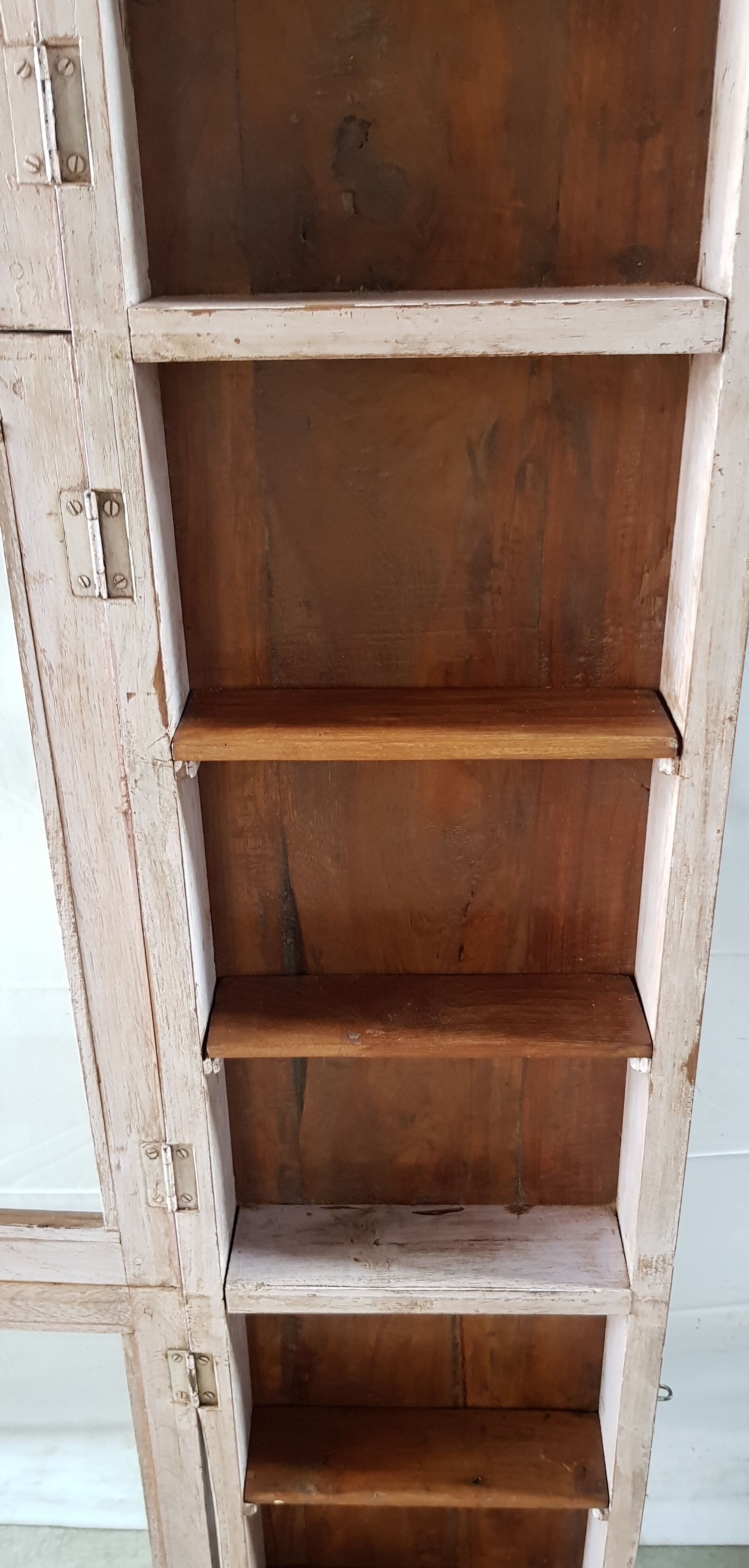 Old teak showcase