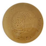 Fine earthenware plate HB & Cie Choisy le Roi - Late 19th century