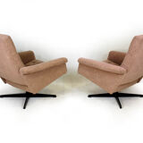 Vintage swivel lounge chairs, 1970s, set of 2