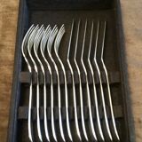 6 cutlery in poisson christofle dax