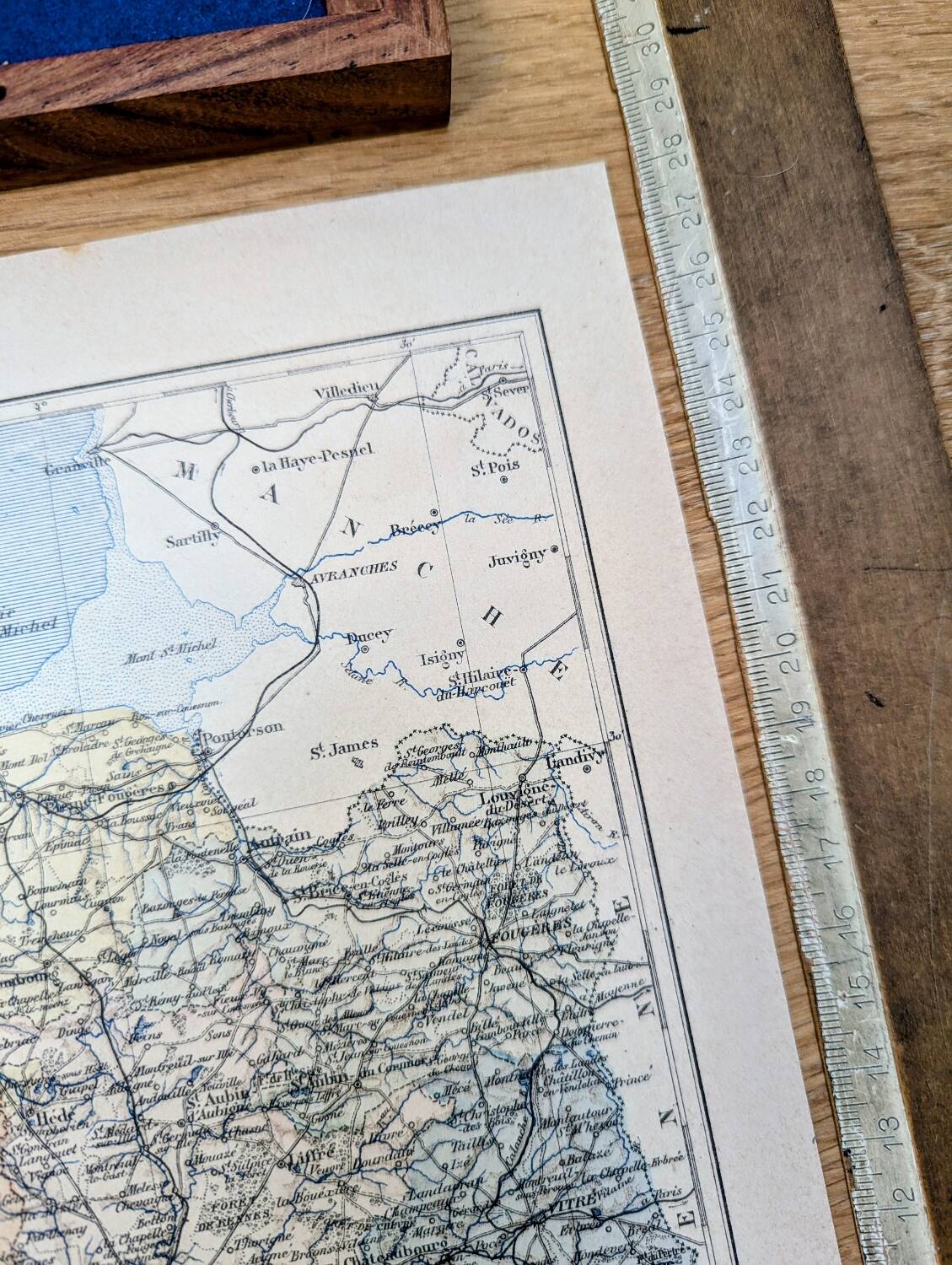 Printed in 1889, Ille-et-Vilaine, Brittany.