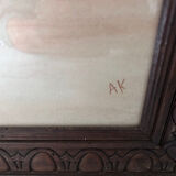 Watercolour Hydrangeas in Quimper Jug