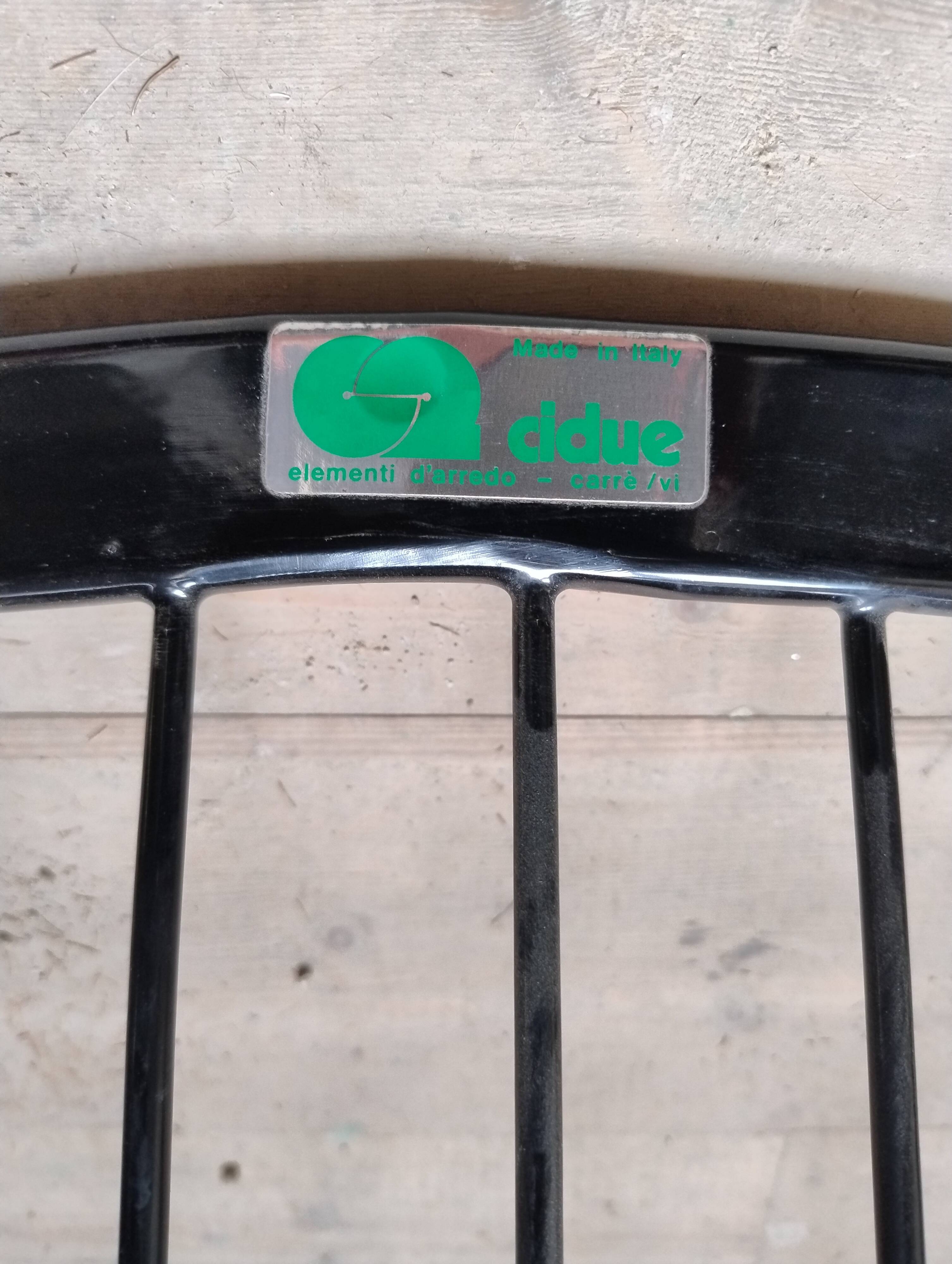 Chaise Willy Rizzo pour Cidue