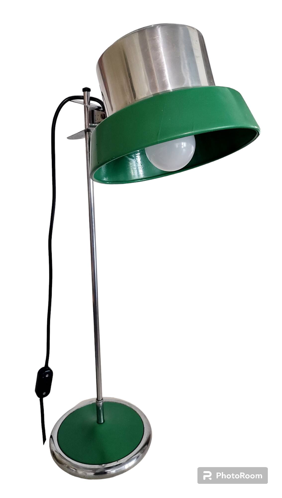Industrial desk lamp