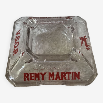 Cendrier carré verre cognac Rémy Martin