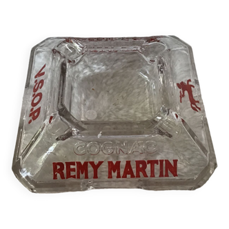 Cendrier carré verre cognac Rémy Martin