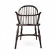 4 x Classic Georgian Bow and Stick Back Windsor Chair / Crinoline stretcher chairs