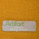 Yellow F577 Tongue designed by Pierre Paulin for Artifort