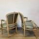 Paire de fauteuil cabriolet de style Louis XV