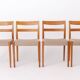 Set of 8 Nils Jonsson “Garmi” Teak Dining Chairs for Troeds, Swedish 1960s