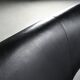 "Moon System" canapé in black leather, Zaha Hadid for B&B Italia, 2007