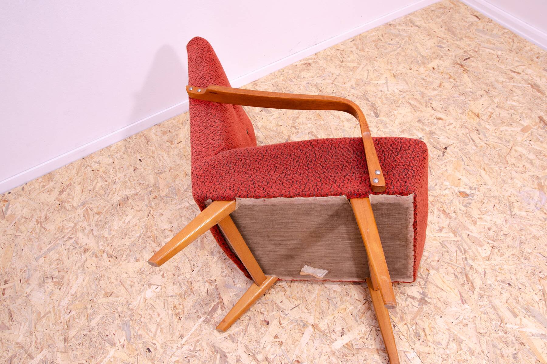 Paire de fauteuils vintage de Jaroslav Šmídek pour Cesky nabytek, 1960