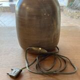 Enamelled sandstone lamp from the 1950s