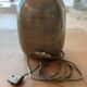 Enamelled sandstone lamp from the 1950s