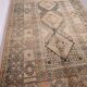 Extra Large Vintage Moroccan Rug  217 x 487 - Berber wool Boho Rug Handmade