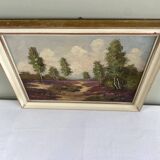 Painting "Path in the heather"