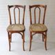 2 chaises bistrot type 56 vers 1925