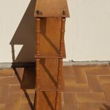 Vintage bamboo wood shelf