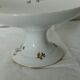 Decor porcelain compotier cut with barbel