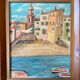 Modern painting Saint Tropez, the Ponche XXth