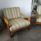 Pair of Scandinavian armchairs