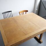 Oak extendable table