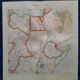 A geographical map from Atlas Quillet year 1925 map: North-East Africa Nile delta