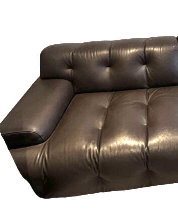 Roche Bobois Blogger Leather Sofa