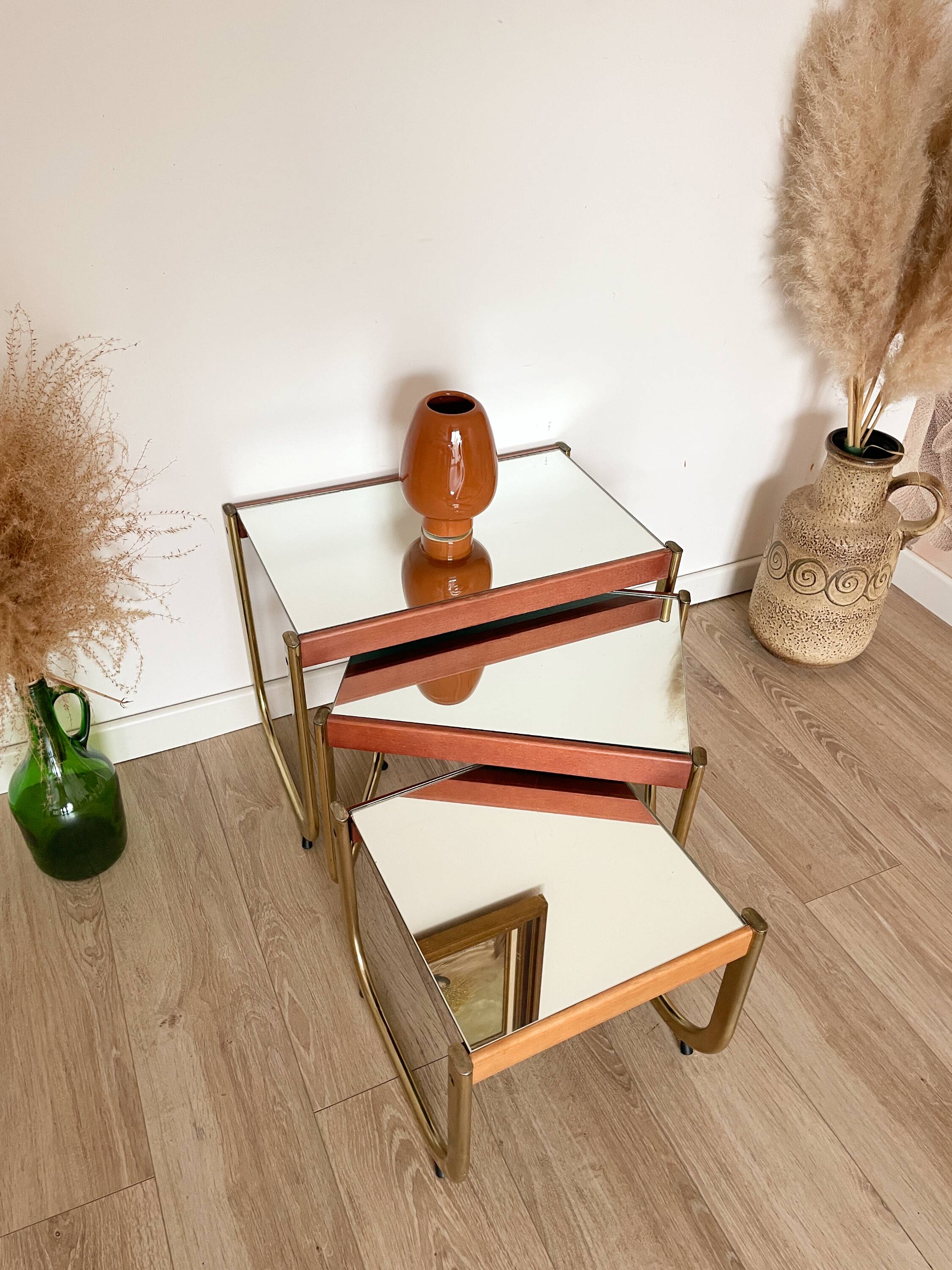 Nest of tables from the 1970s