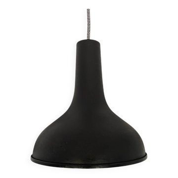 Lampe en métal noir vintage de style industriel
